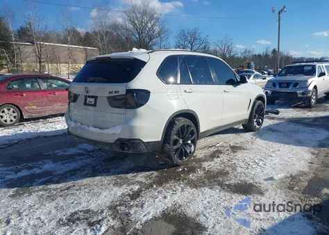 2015 BMW X5 xDrive35I из США, поврежденный, VIN 5UXKR0C54F0P12783